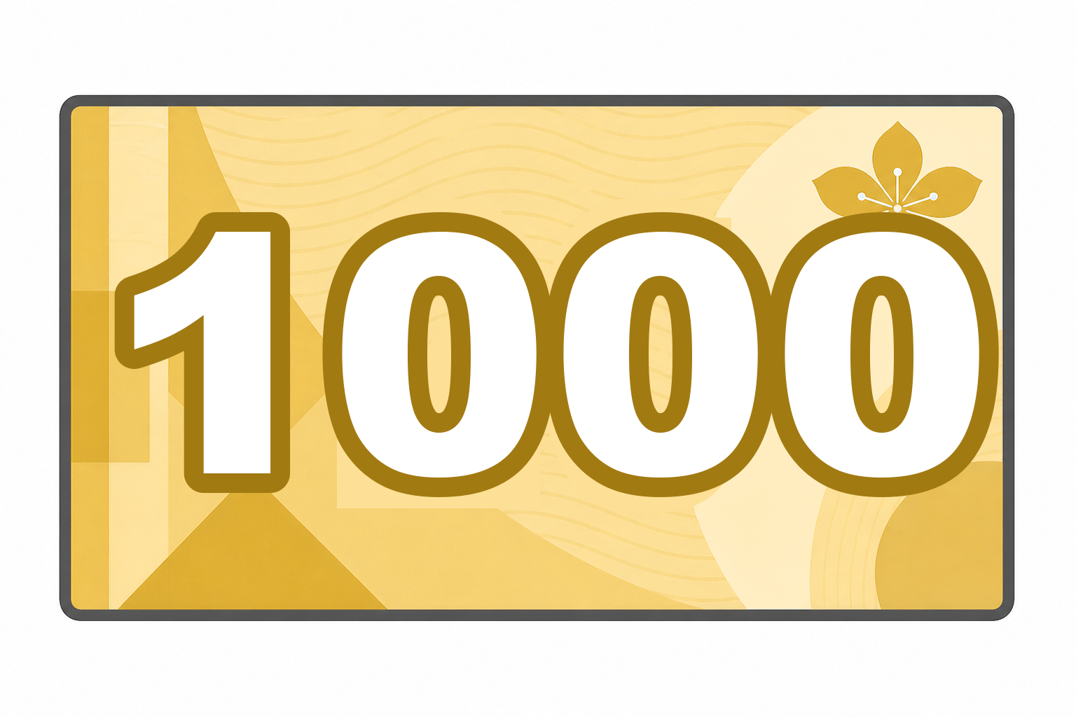 $1000 banknote