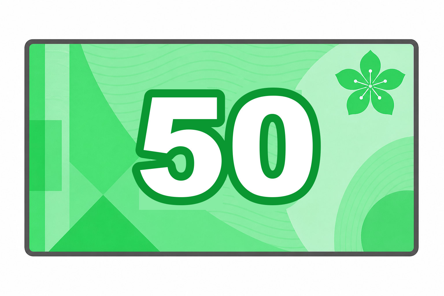 $50 banknote