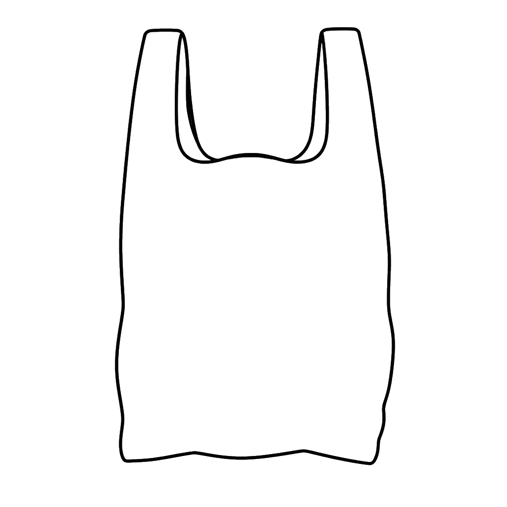 Empty shopping bag