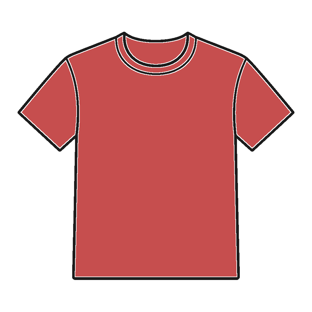 red T-shirt