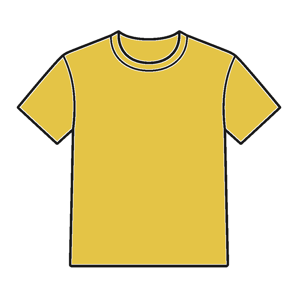 yellow T-shirt